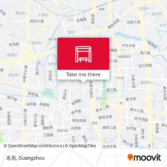 名苑 map