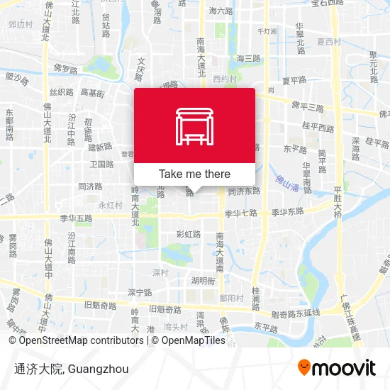 通济大院 map