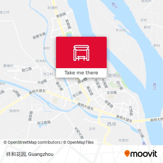 祥和花园 map