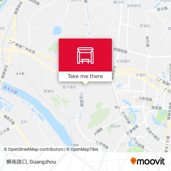 狮南路口 map