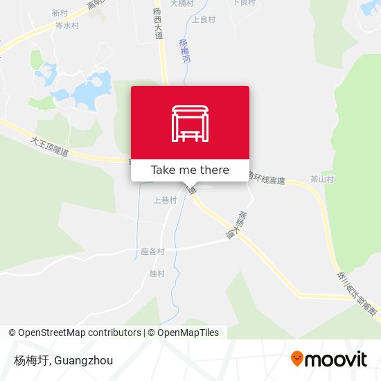 杨梅圩 map