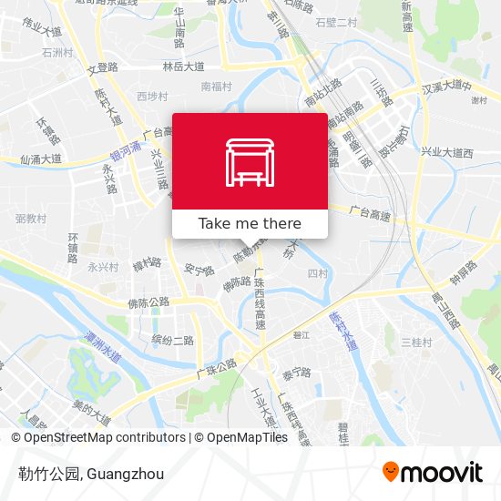 勒竹公园 map