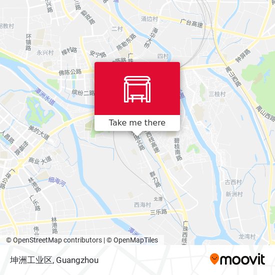 坤洲工业区 map