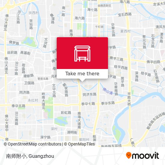 南师附小 map
