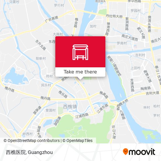 西樵医院 map