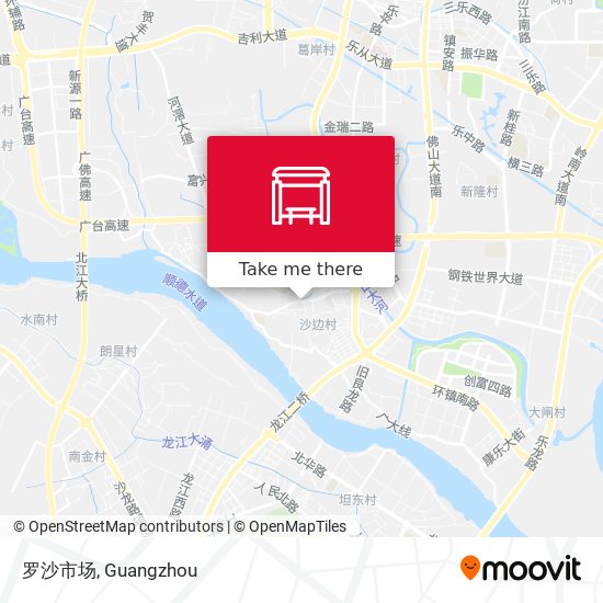 罗沙市场 map