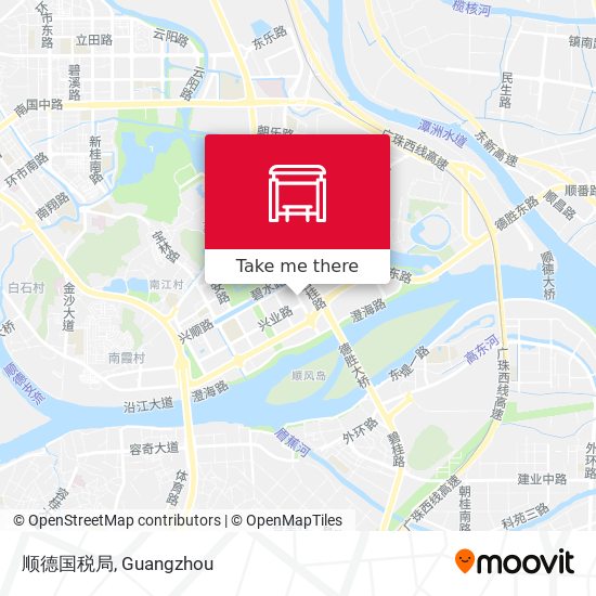 顺德国税局 map