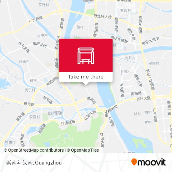 崇南斗头南 map