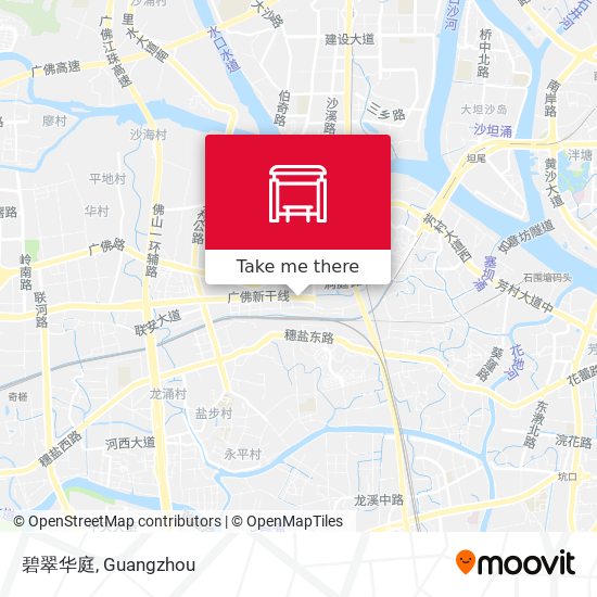 碧翠华庭 map