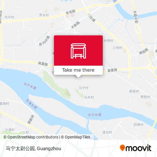 马宁太尉公园 map