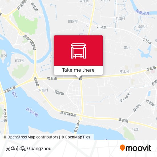 光华市场 map