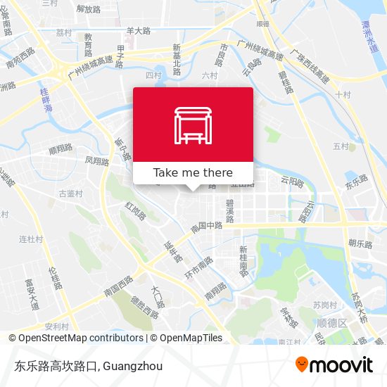 东乐路高坎路口 map