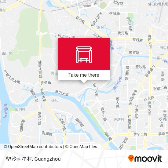 塱沙南星村 map