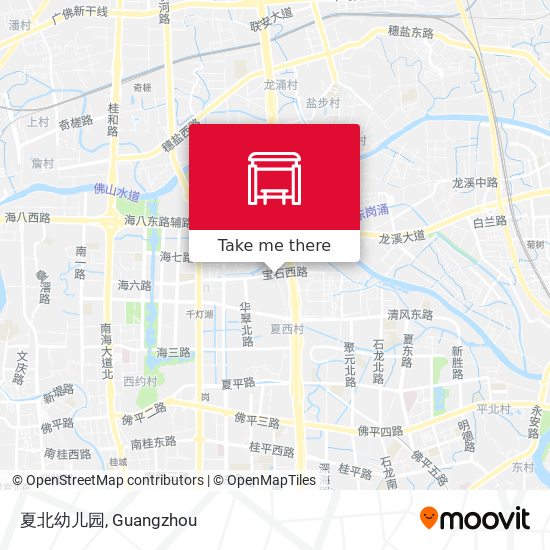 夏北幼儿园 map