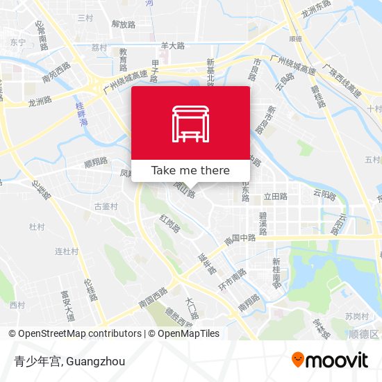 青少年宫 map