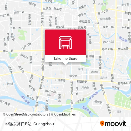 华远东路口B站 map