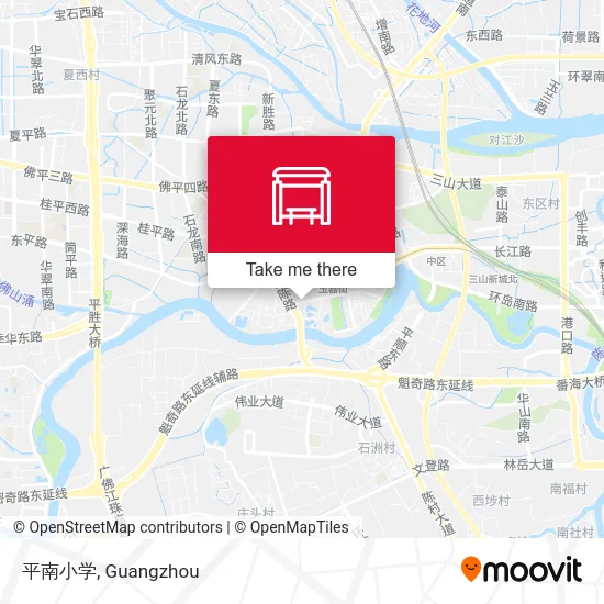 平南小学 map