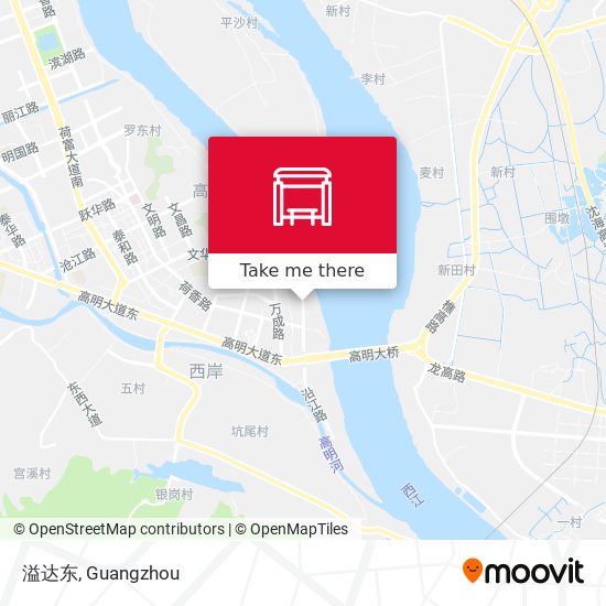 溢达东 map