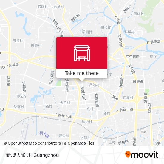 新城大道北 map