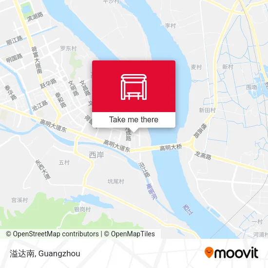 溢达南 map