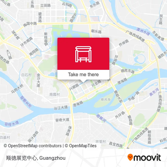 顺德展览中心 map