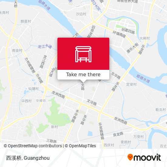 西溪桥 map