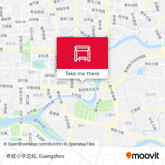 奇槎小学总站 map