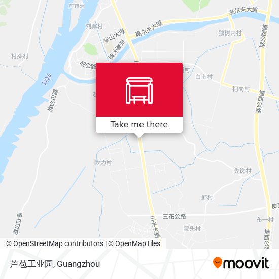 芦苞工业园 map