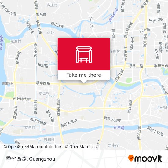 季华西路 map