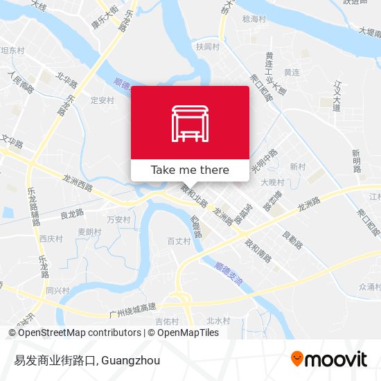 易发商业街路口 map