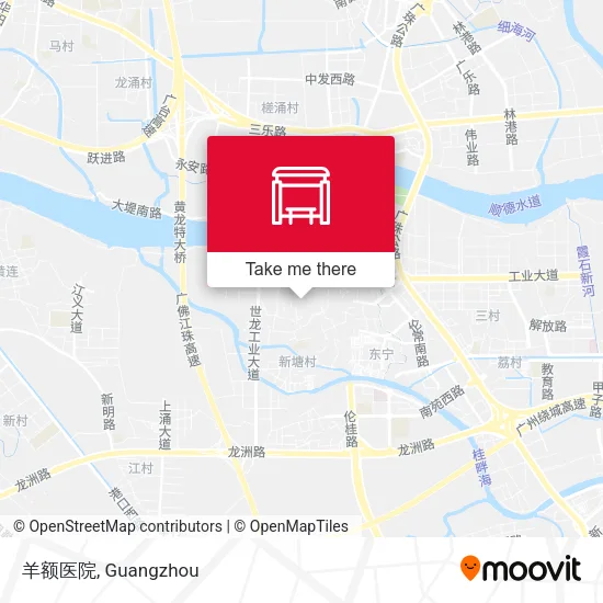 羊额医院 map