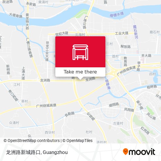 龙洲路新城路口 map