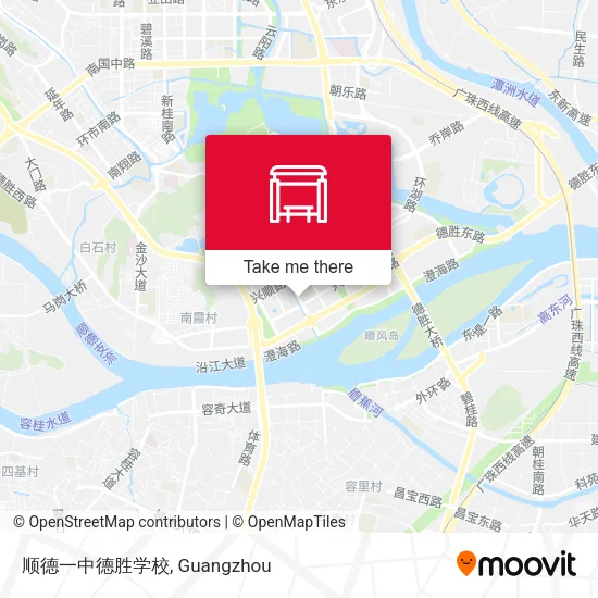 顺德一中德胜学校 map