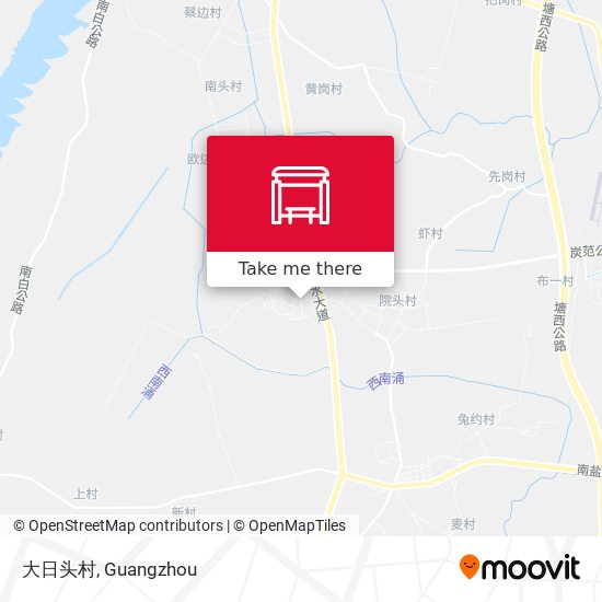 大日头村 map