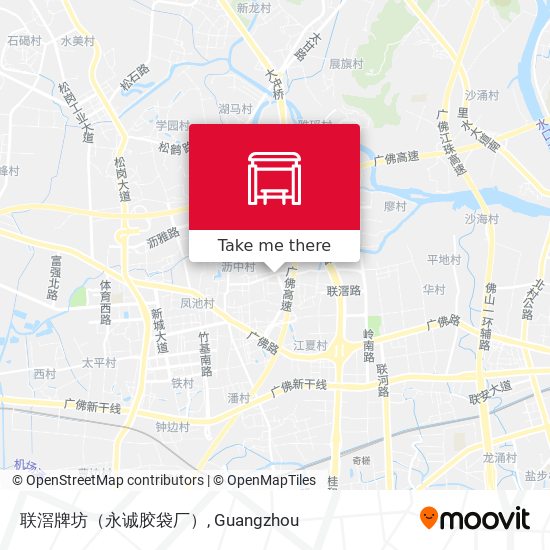 联滘牌坊（永诚胶袋厂） map
