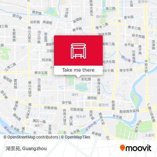 湖景苑 map