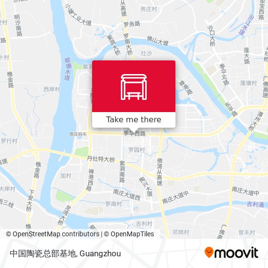 中国陶瓷总部基地 map