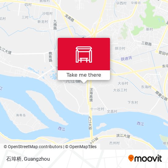 石埠桥 map
