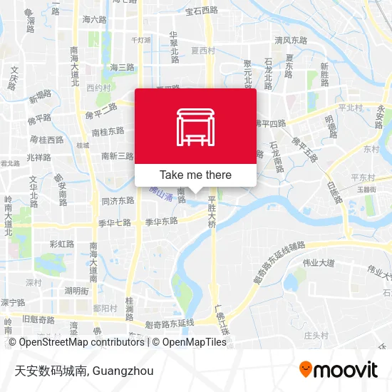 天安数码城南 map