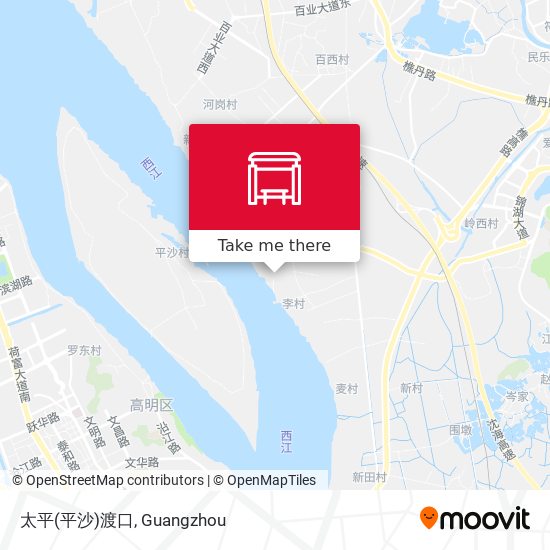 太平(平沙)渡口 map