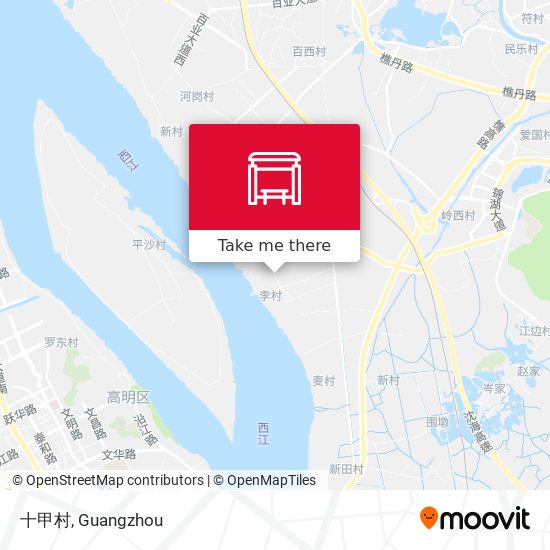 十甲村 map