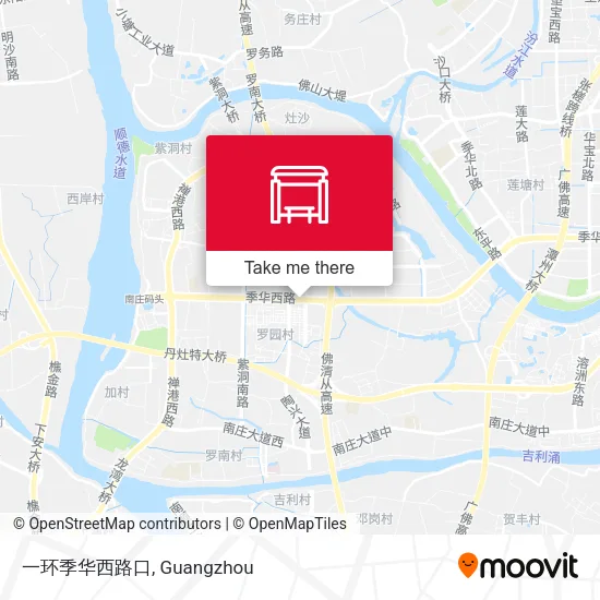 一环季华西路口 map