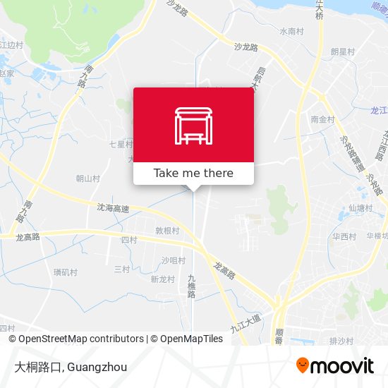 大桐路口 map