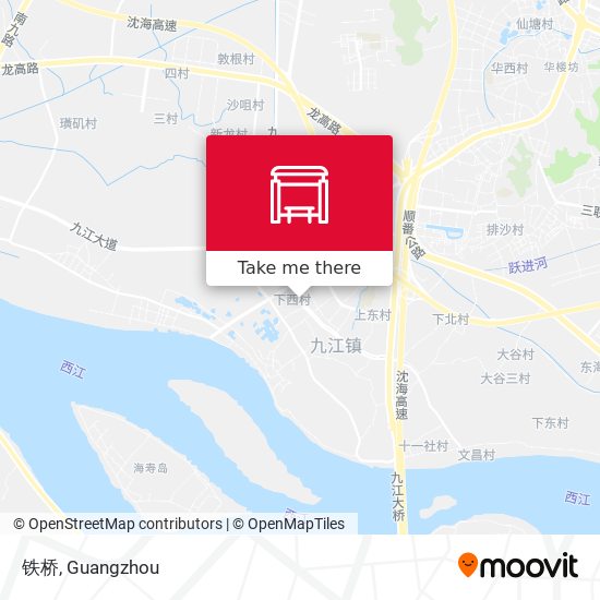 铁桥 map