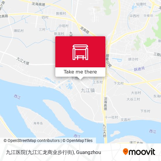 九江医院(九江汇龙商业步行街) map