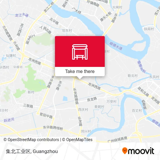 集北工业区 map