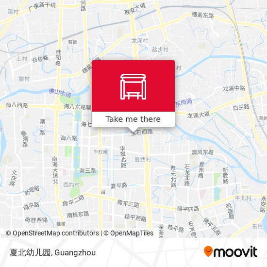 夏北幼儿园 map