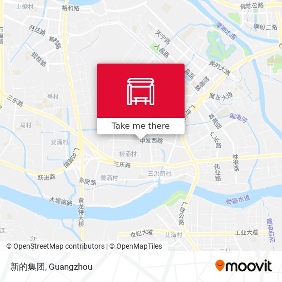 新的集团 map