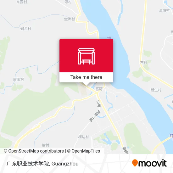 广东职业技术学院 map