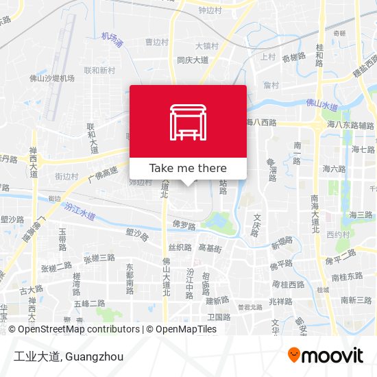 工业大道 map